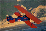 Photo: BiPlane over Torrey Pines State Reserve†Northern San Diego Coastline San Diego County, CALIFORNIA
