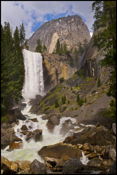 Image: Vernal Fall and the Mist Trail, Yosemite National Park, California