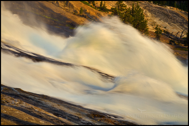 Photo: Waterwheel Falls (?), Tuolumne River, Yosemite National Park, California Image: Waterwheel Falls (?), Tuolumne River, Yosemite National Park, California