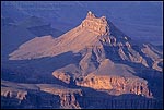 Picture: Sunlight on canyon rock formations, Grand Canyon National Park, Arizona