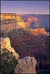 Picture: Morning light on Maricopa Point, South Rim, Grand Canyon National Park, Arizona