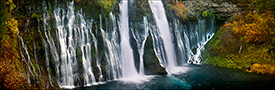 Picture: Burney Falls in autumn, McArthur-Burney Falls Memorial State Park, Shasta County, California