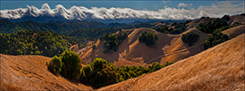 Picture: Kelvin-Helmholtz instability cloud over the Berkeley Hills, California; Kelvin-Helmholtz cloud photo