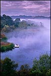 Photo: Early morning solitude; fisherman on dock, Lafayette Reservoir, Lafayette, California
