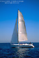 Photo: Sailboat enroute to Anacapa Island, Channel Islands National Park, Southern California Coast
