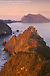 Photo: Sunrise light on Anacapa Island, Channel Islands National Park, Southern California Coast