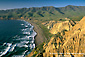 Photo: Green hills in spring above Christy Beach, Santa Cruz Island, Channel Islands, Southern California Coast