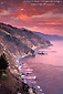 Sunset on the Big Sur Coast, California