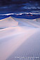 Evening light on desert sand dune near Stovepipe Wells, Death Valley National Park, California