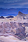 Stormy morning at Zabriskie Point, Death Valley National Park, California