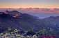 The slope of the Eastern Sierra at dawn as seen from the White Mountains, across the Owens Valley, California
