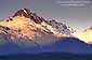Morning light on the Tantalus Mountain range above Brackendale, along the Sea-to-Sky Road, near Squamish, British Columbia, Canada