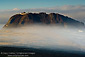 Coastal fog and mist in morning at the Point Sur Lighthouse, Big Sur Coast, California