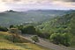 Picture: Rural mountain road through rolling hills in spring, Mount Hamilton, Santa Clara County, California
