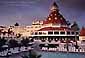 Sunset light on the Hotel Del Coronado, San Diego County, California
