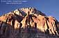 Sunset light on the East Temple, Zion National Park, Utah