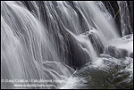 Photo: Detail of Gibbon Falls, along the Gibbon River, near Madison, Yellowstone National Park, Wyoming